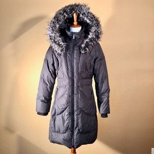 bernardo maxi puffer coat
